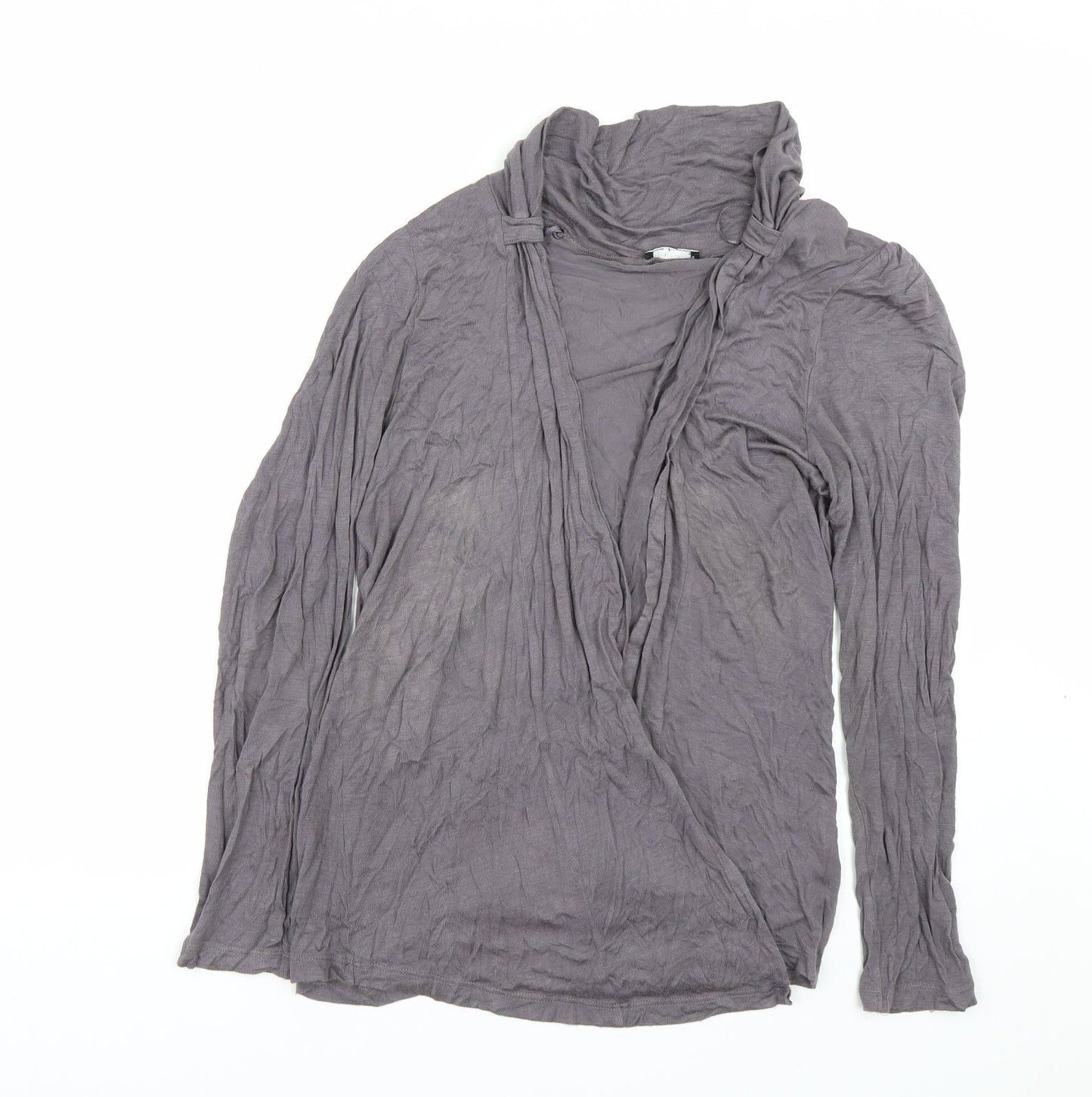 Papaya Womens Grey   Cardigan Jumper Size 16