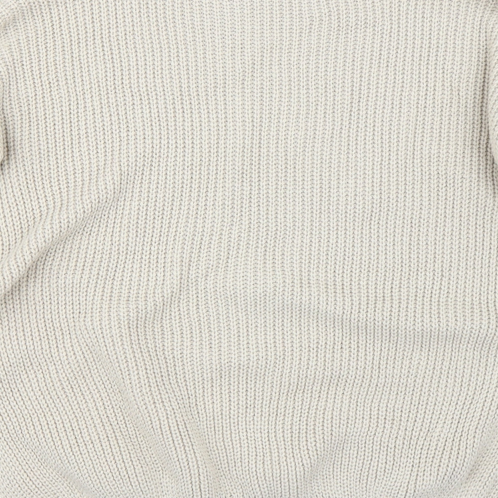 Femme Luxe Womens Brown   Pullover Jumper Size L