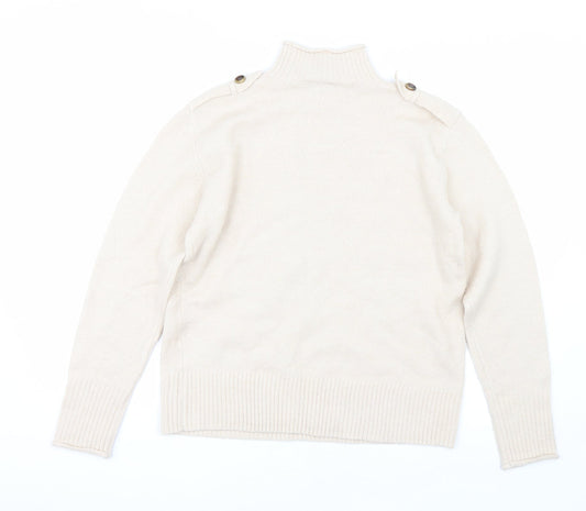 Warehouse Womens Beige   Pullover Jumper Size 10