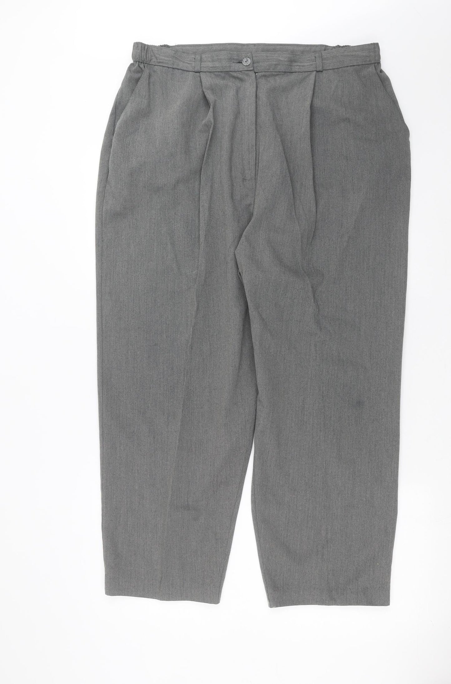 Preworn Womens Grey   Trousers  Size 36 in L26 in