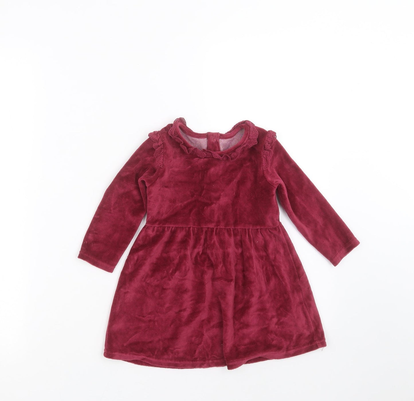 Matalan Girls Purple   A-Line  Size 12-18 Months