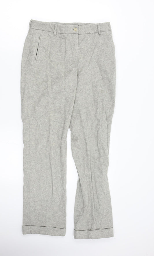 Preworn Womens Grey   Trousers  Size 10 L30 in