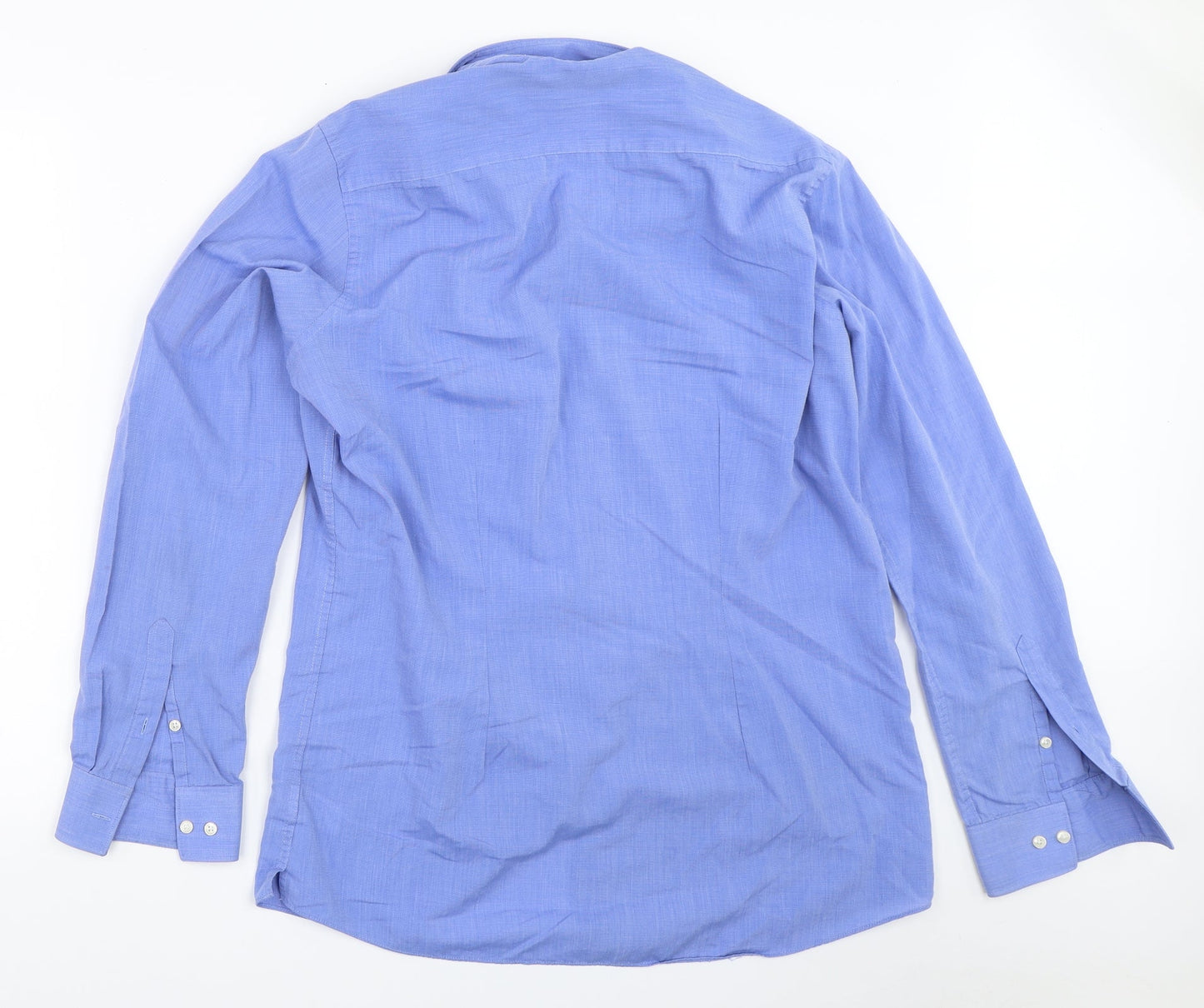 NEXT Mens Blue    Button-Up Size 16