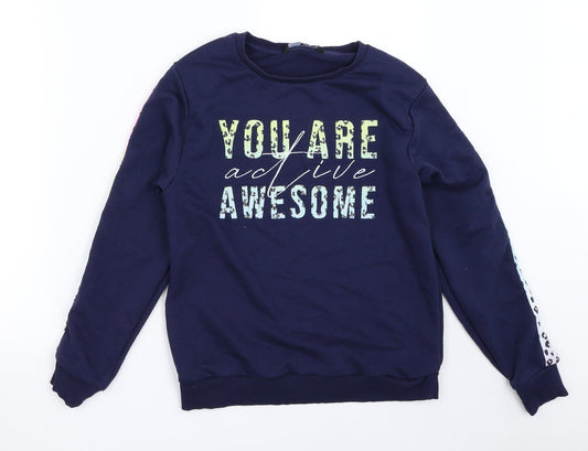 Very Girls Blue   Pullover Sweatshirt Size 13 Years