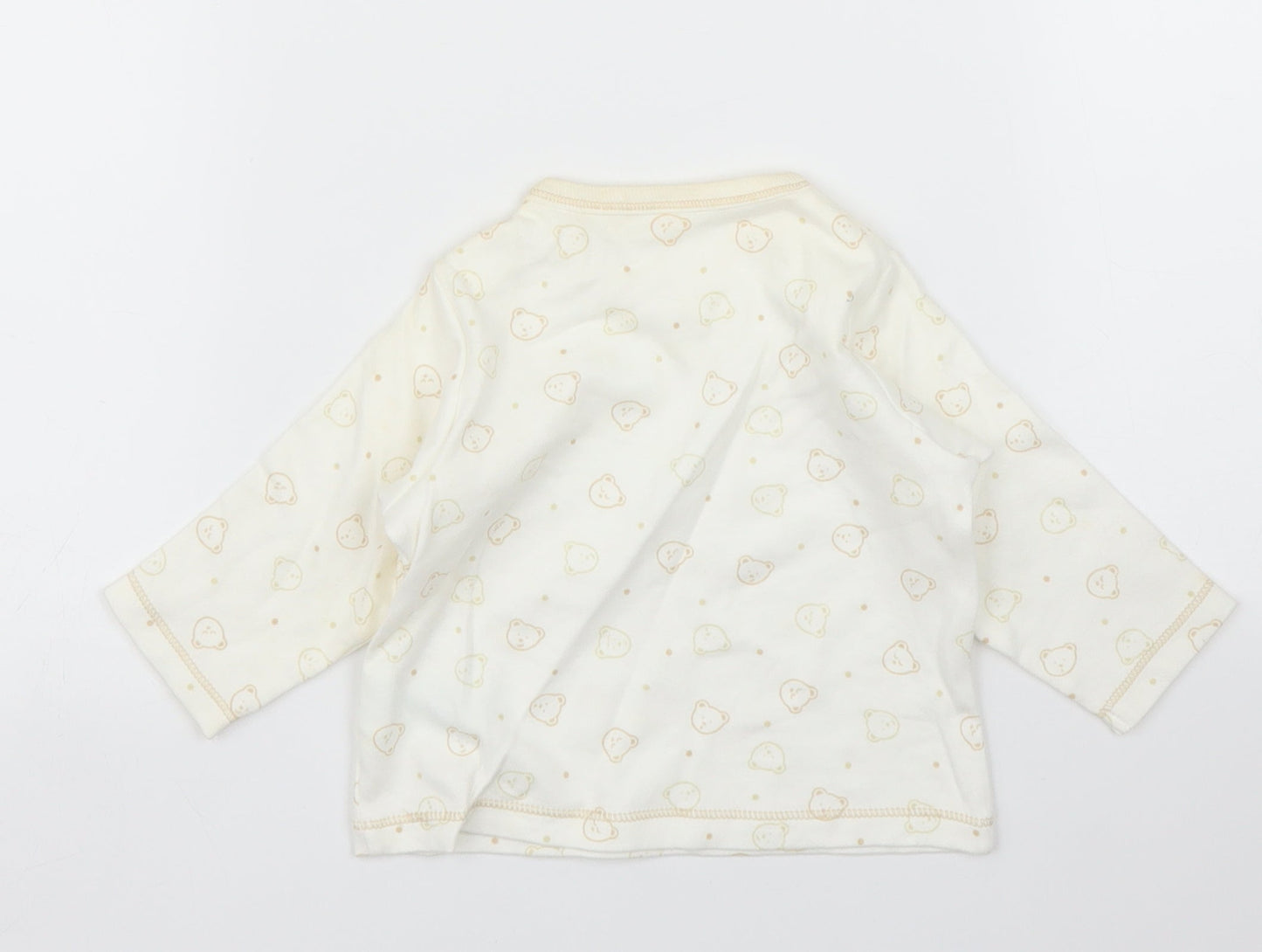 Mothercare Baby Beige   Basic T-Shirt Size 3-6 Months