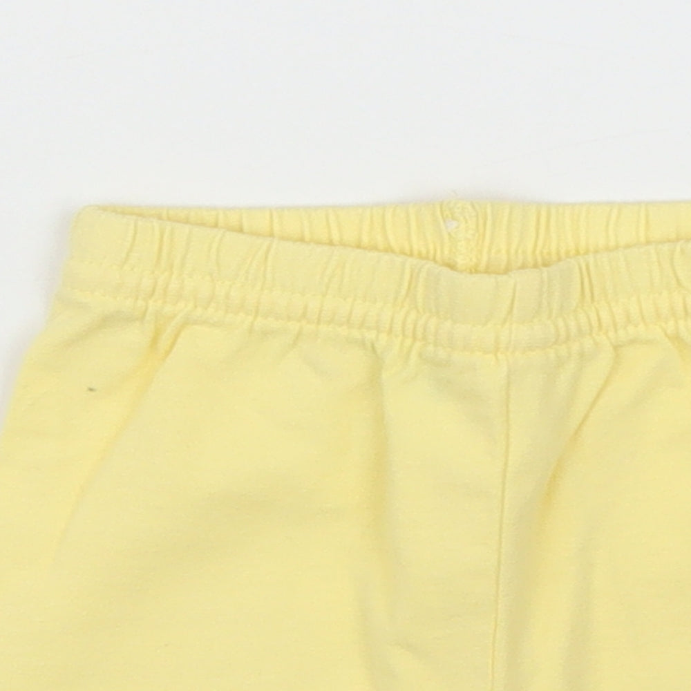 George Baby Yellow   Capri Leggings Size 6-9 Months