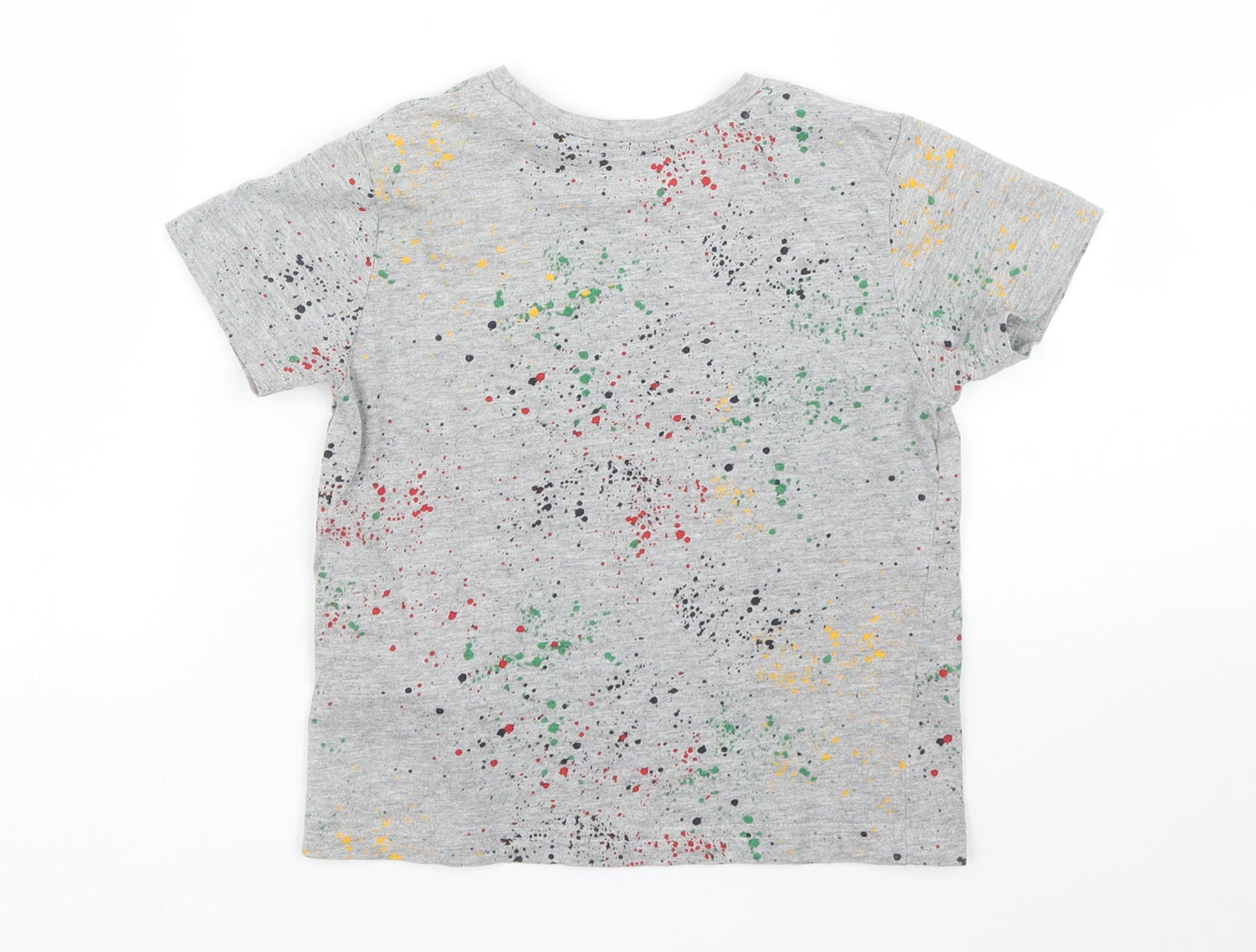Primark Boys Grey   Basic T-Shirt Size 3 Years