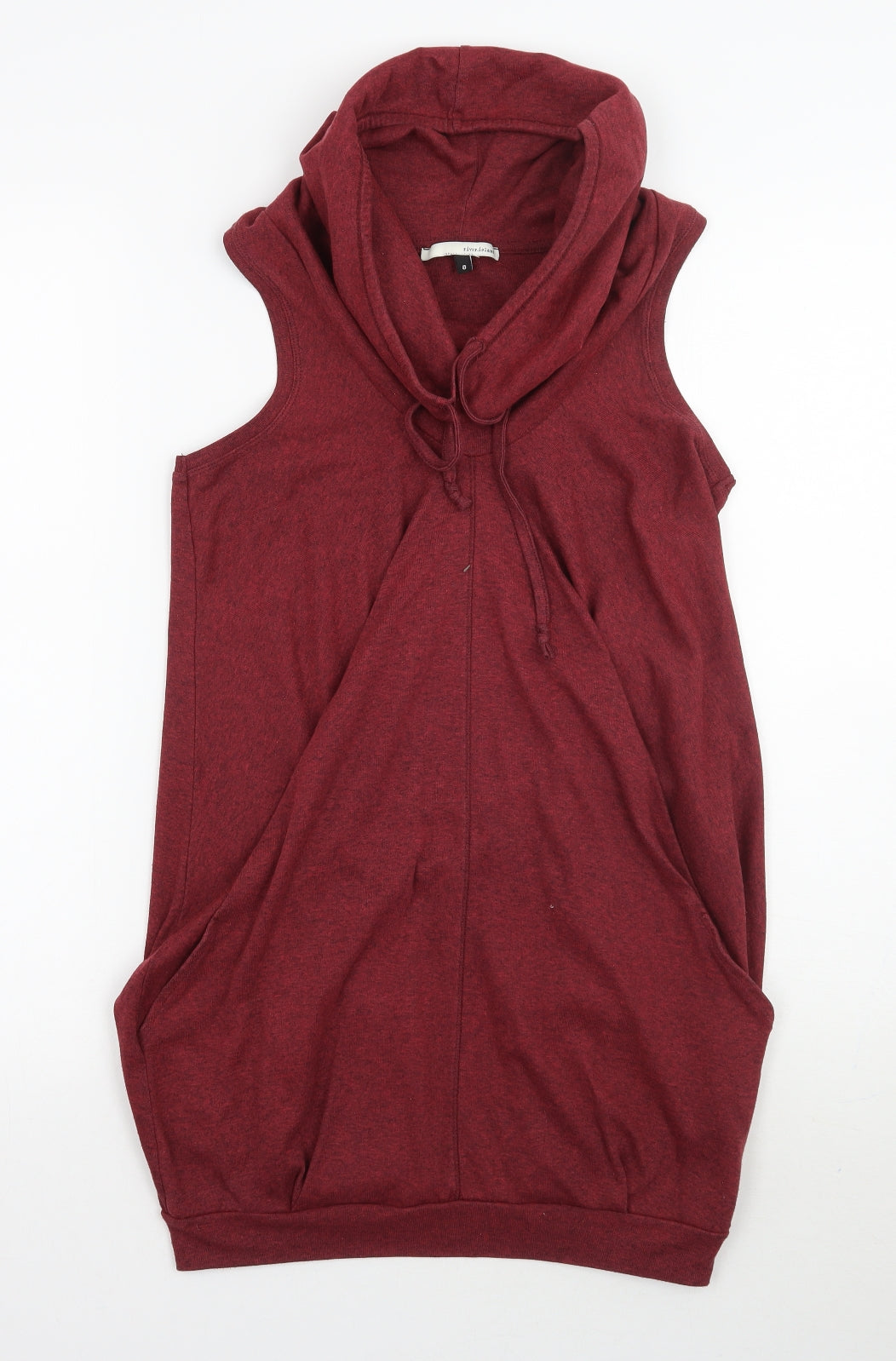 River Island Womens Red   Pullover Jumper Size 8