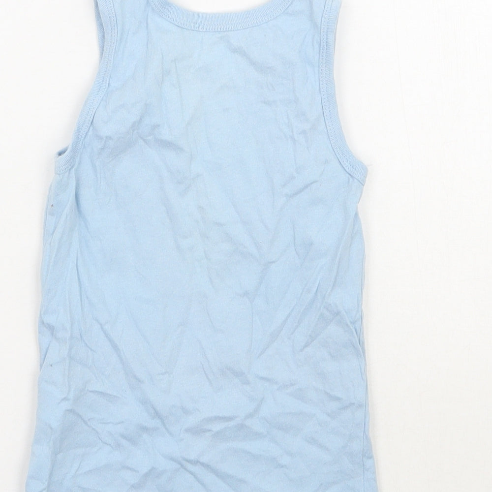 George Boys Blue   Basic Tank Size 3-4 Years