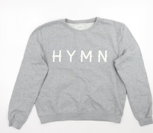 HYMN Womens Grey   Pullover Jumper Size XL