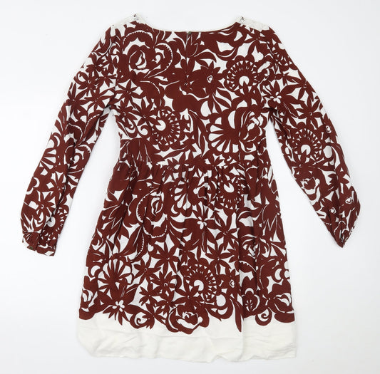Marks and Spencer Womens Brown   Fit & Flare  Size 10