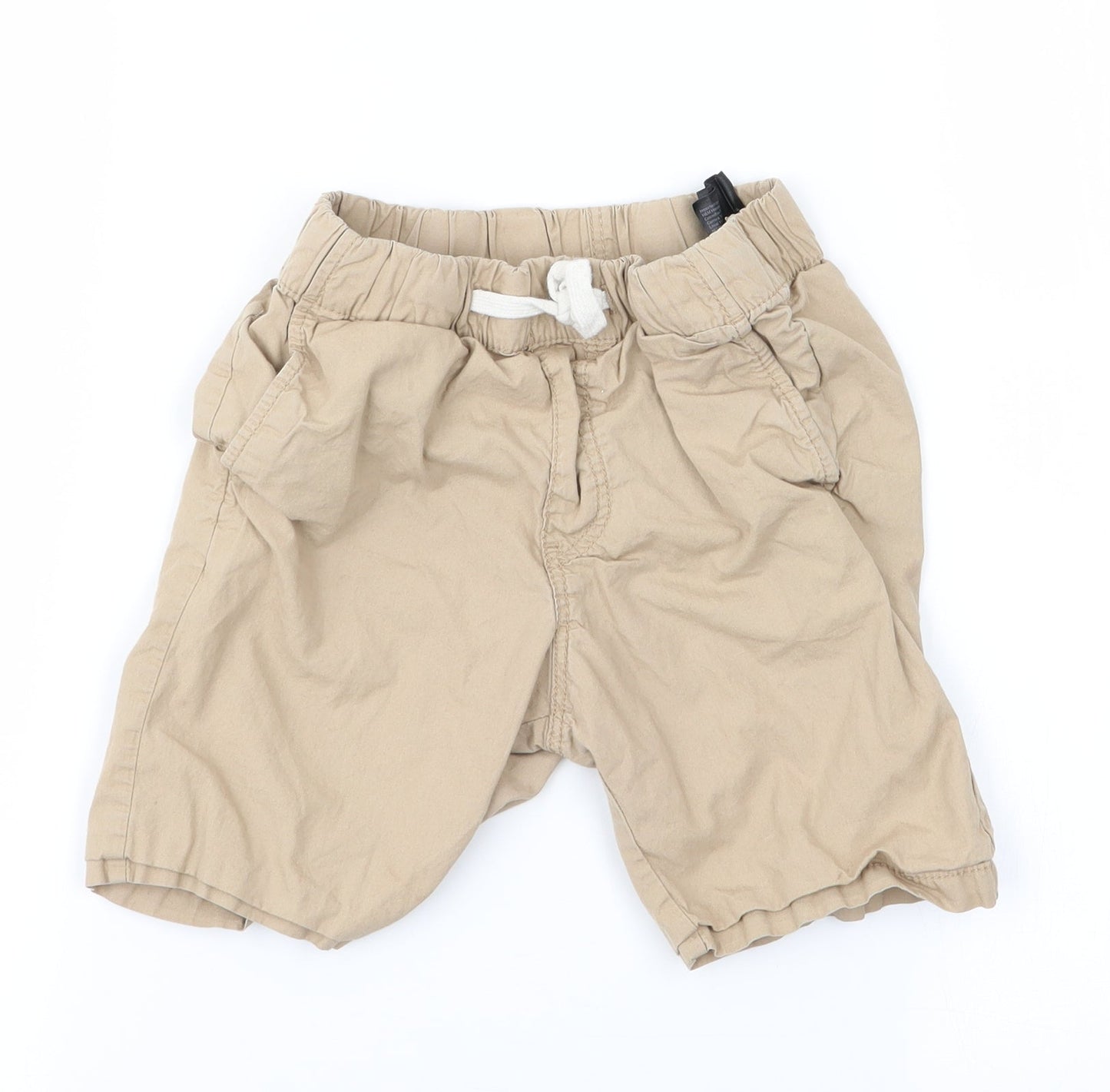 H&M Boys Beige   Cargo Shorts Size 6 Years