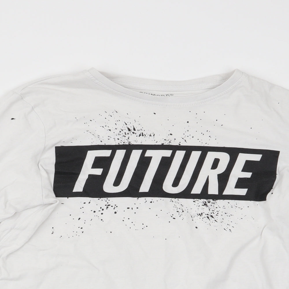 Primark Girls White   Basic Casual Size 11-12 Years  - Future
