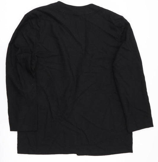 Paul Separates Womens Black   Jacket Coat Size 16