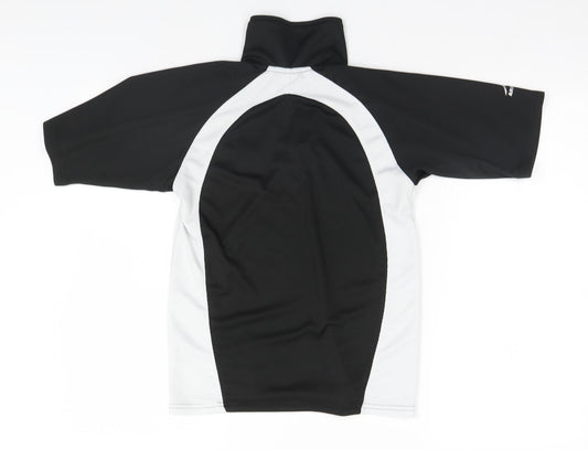 AKOA Mens Black   Basic Polo