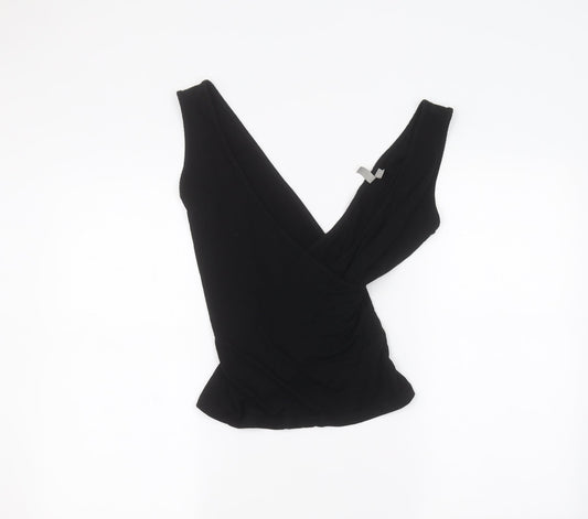 ASOS Womens Black   Basic T-Shirt Size 10