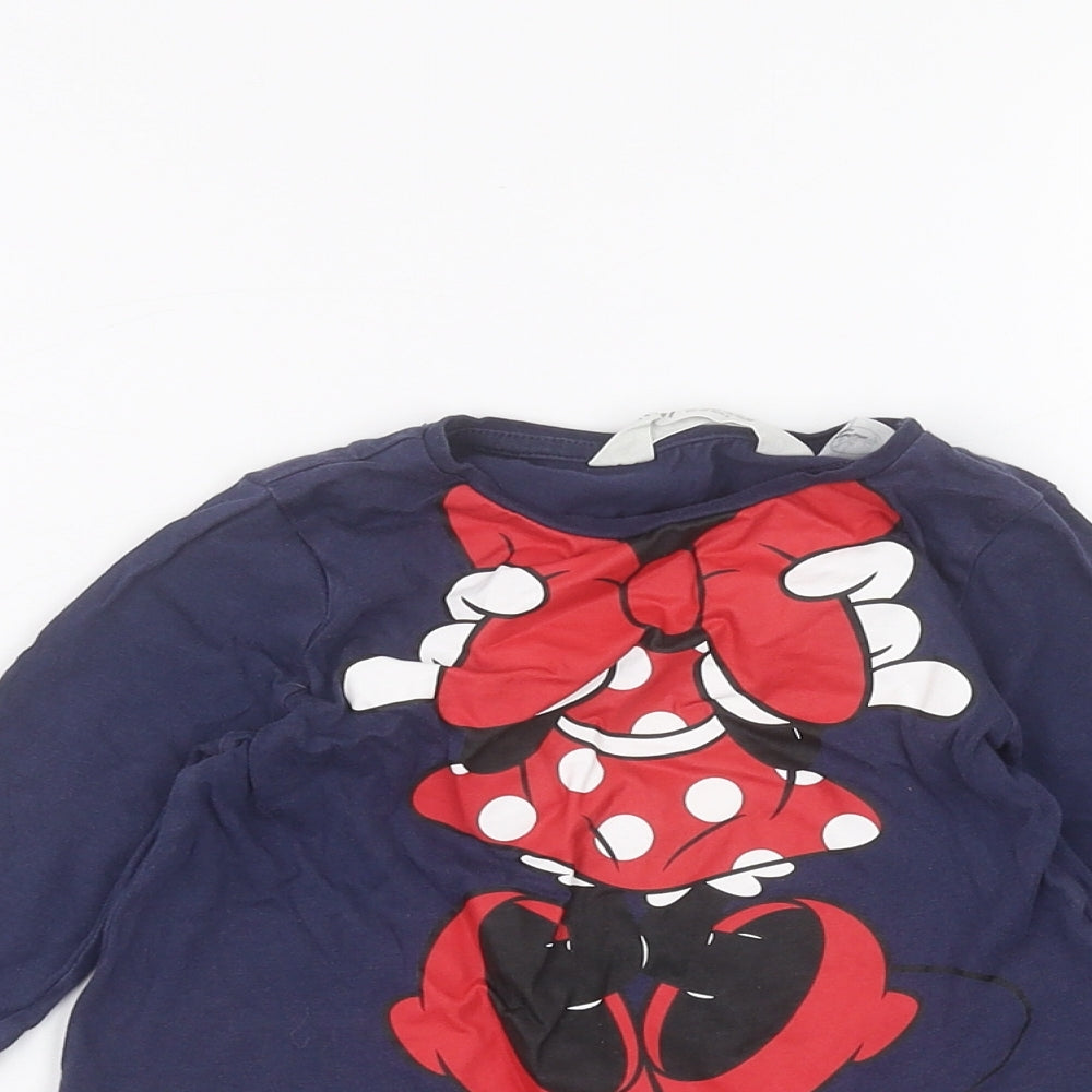 H&M Baby Blue   Basic T-Shirt Size 12-18 Months
