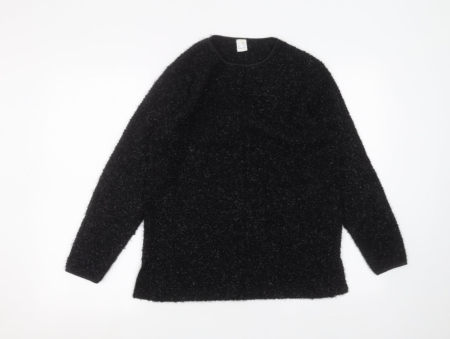 Preworn Womens Black   Pullover Jumper Size 12