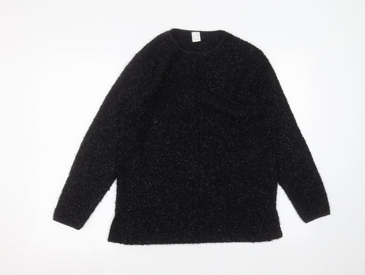 Preworn Womens Black   Pullover Jumper Size 12