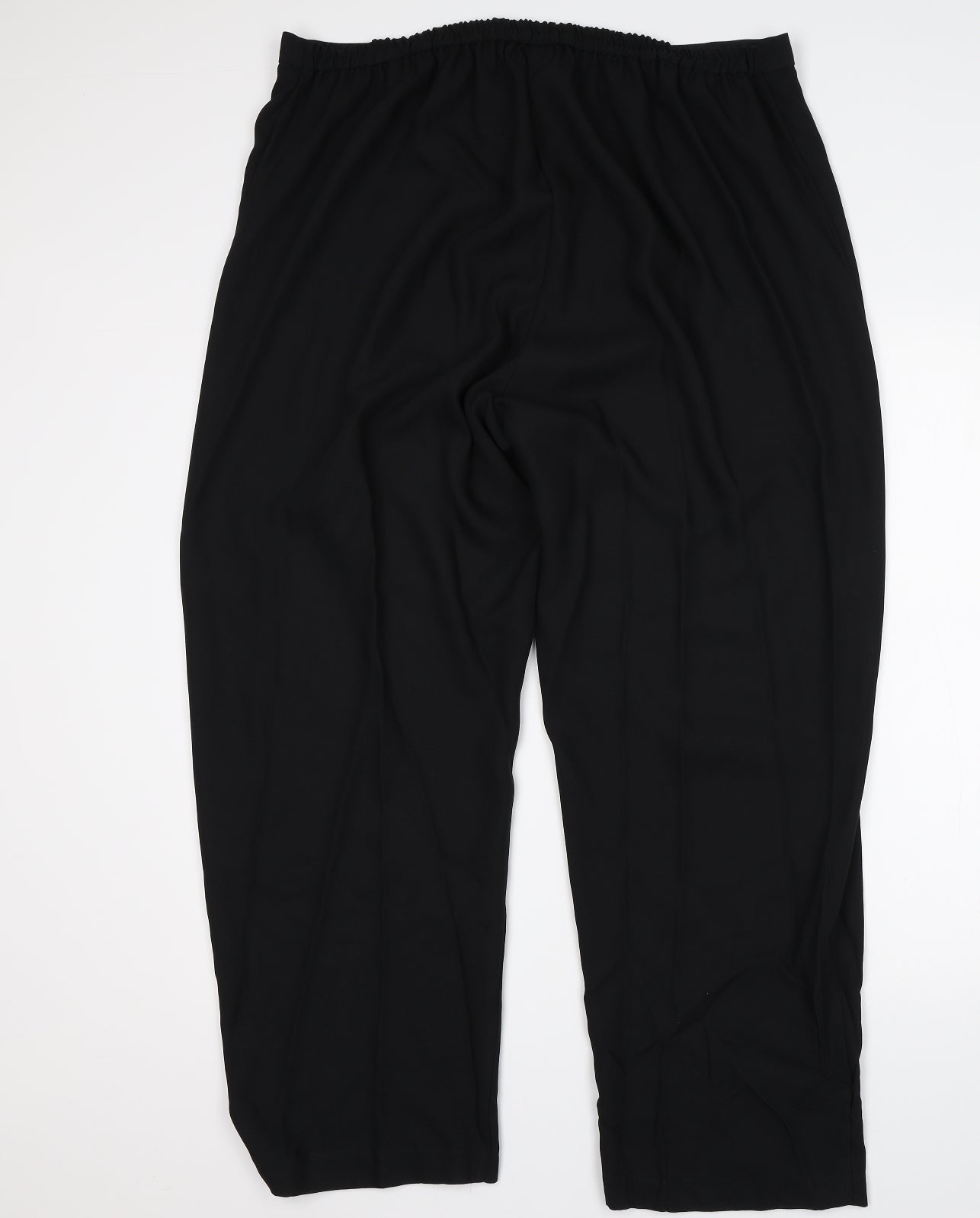 essence Womens Black   Trousers  Size 20 L27 in