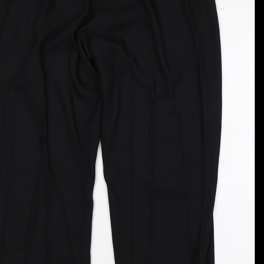 essence Womens Black   Trousers  Size 20 L27 in