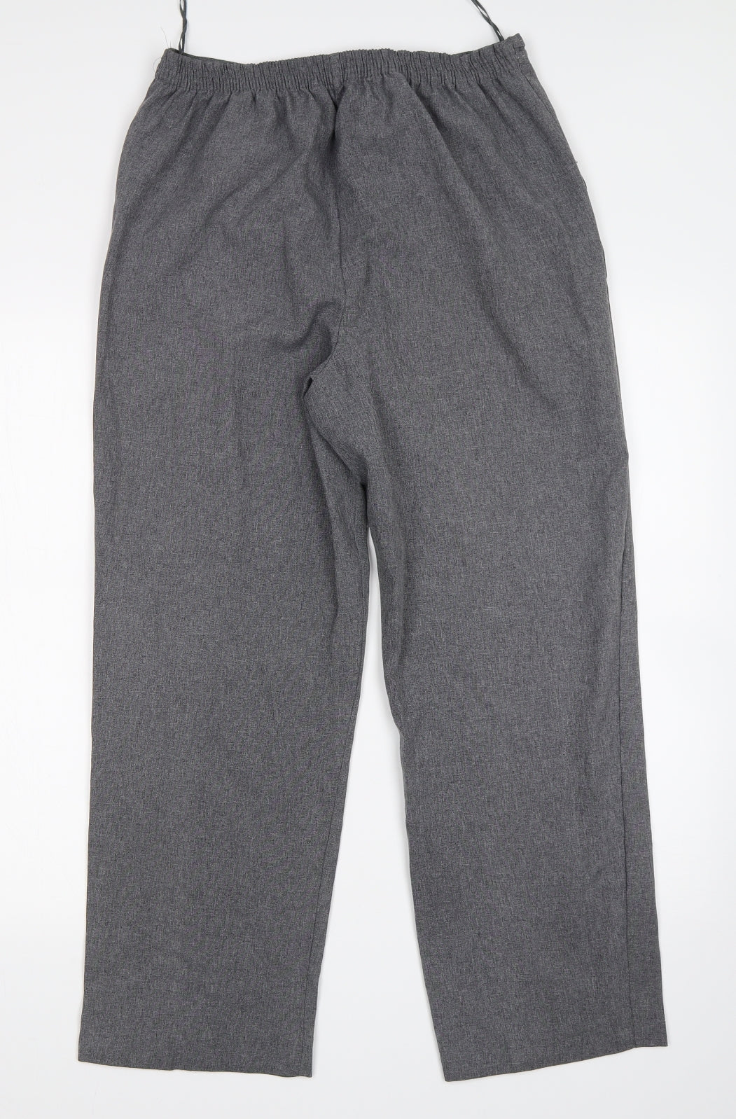 BM Womens Grey   Trousers  Size 12 L27 in