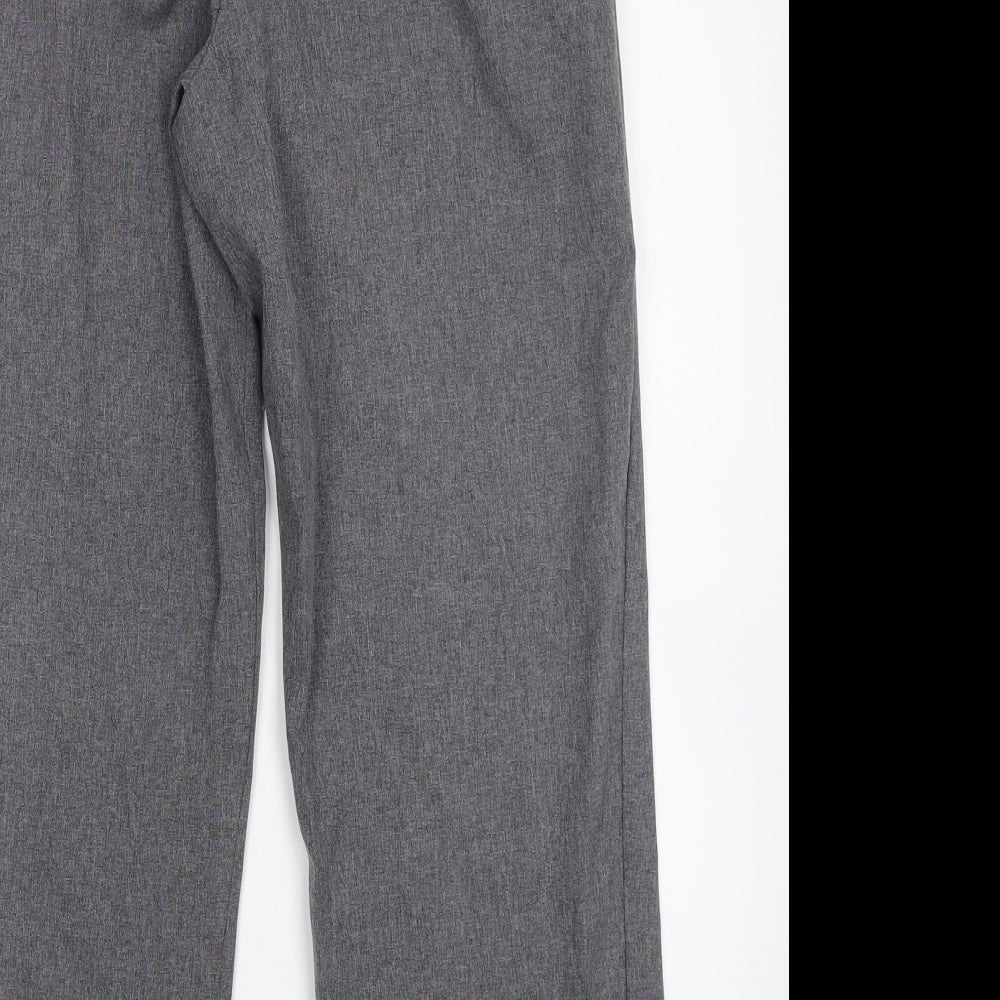 BM Womens Grey   Trousers  Size 12 L27 in