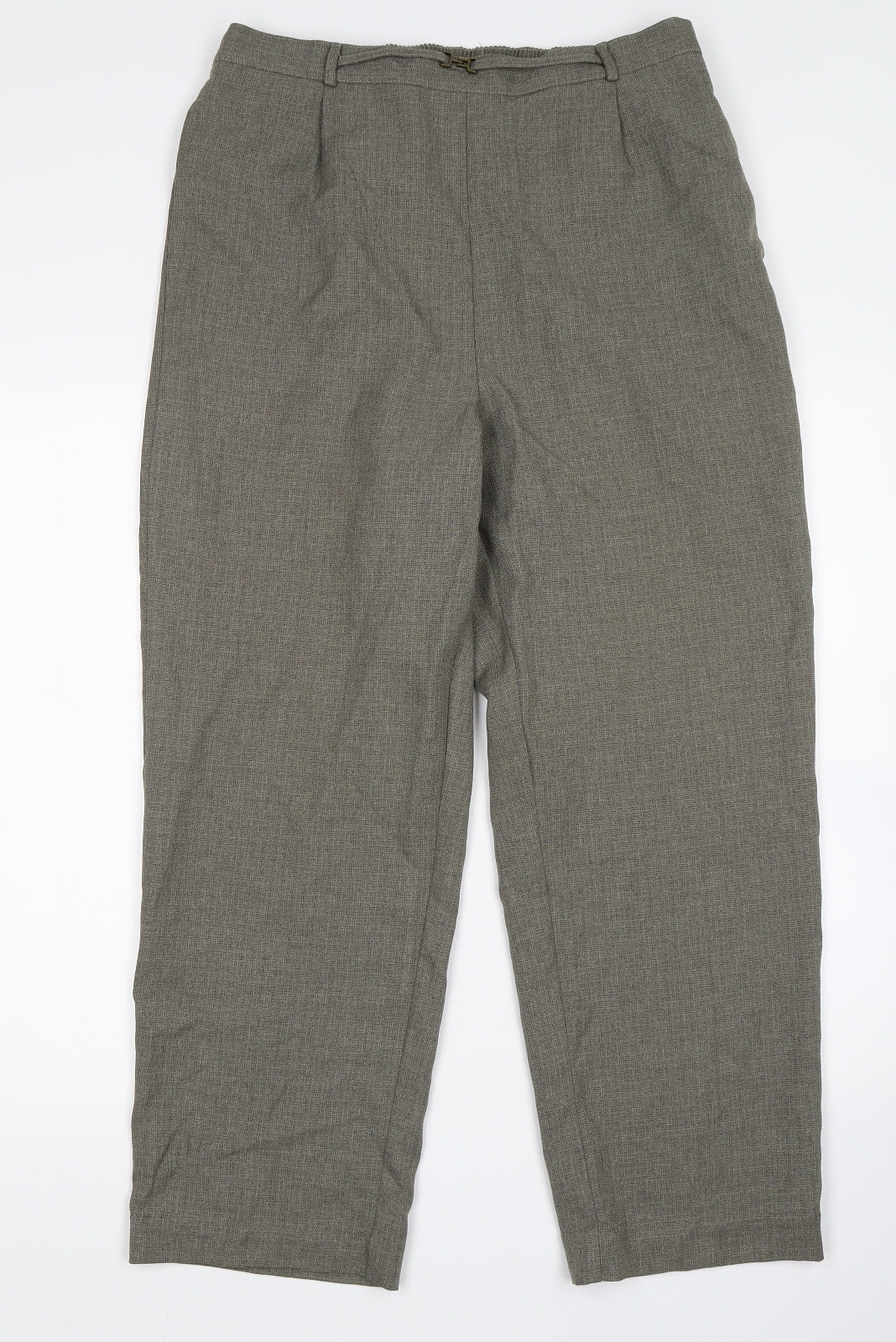 BM Womens Green   Trousers  Size 14 L27 in