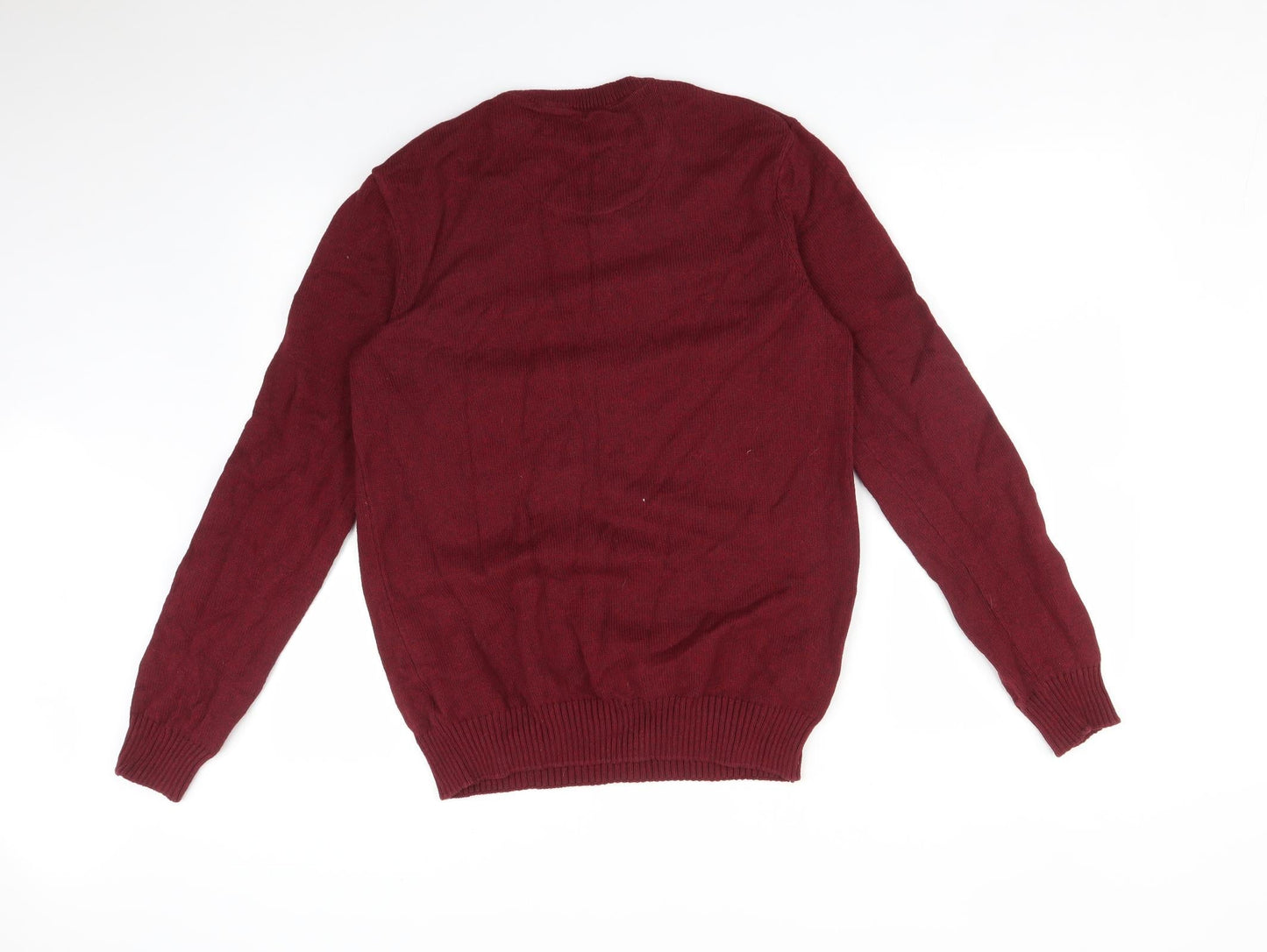 Maine Mens Red   Pullover Sweatshirt Size S