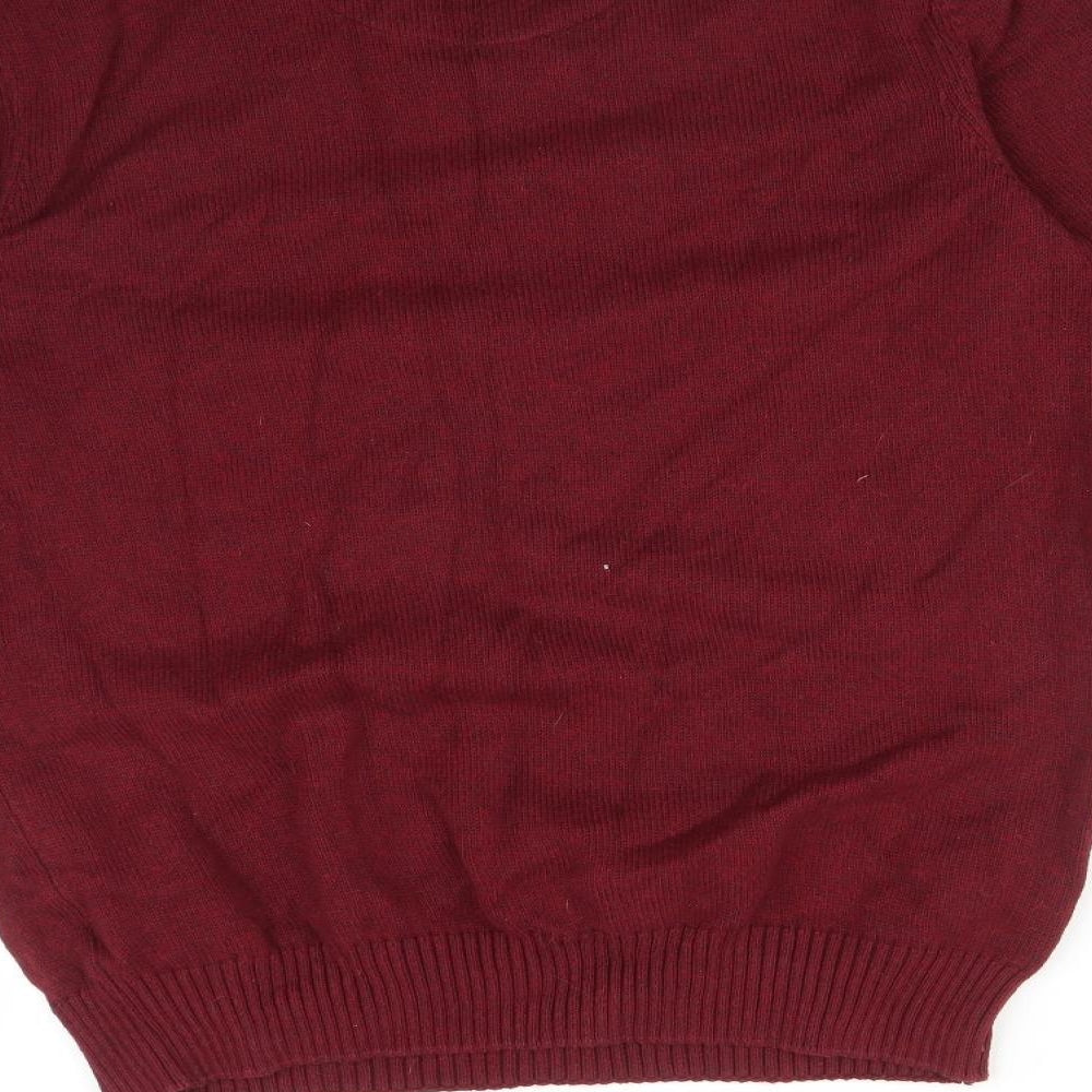 Maine Mens Red   Pullover Sweatshirt Size S