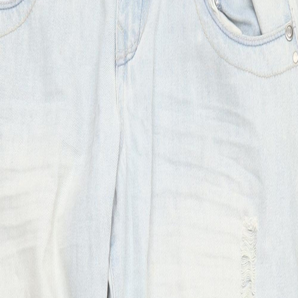 Yes Yes Womens Blue  Denim Straight Jeans Size 10 L26 in