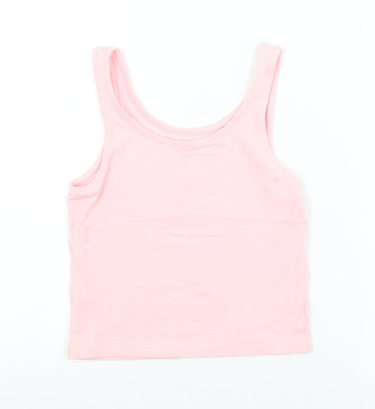 George Girls Pink   Basic Tank Size 8-9 Years