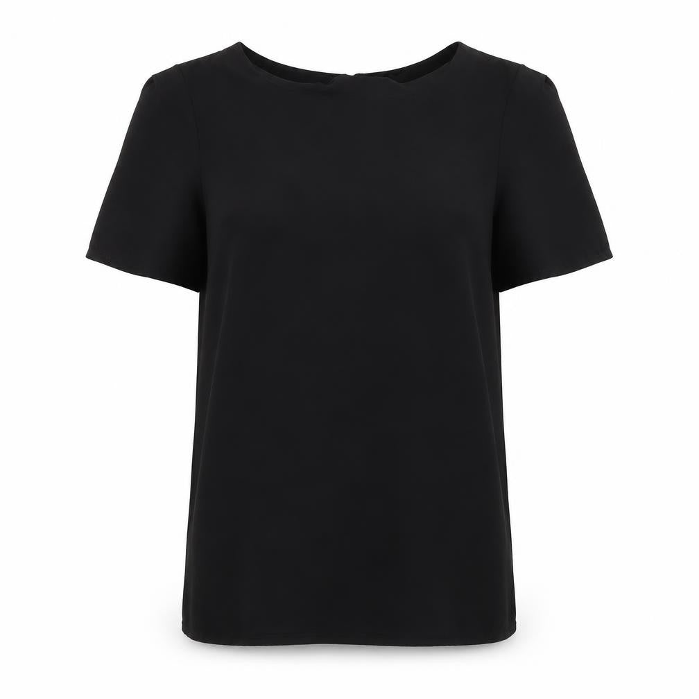 Oasis Womens Black   Basic Blouse Size 8