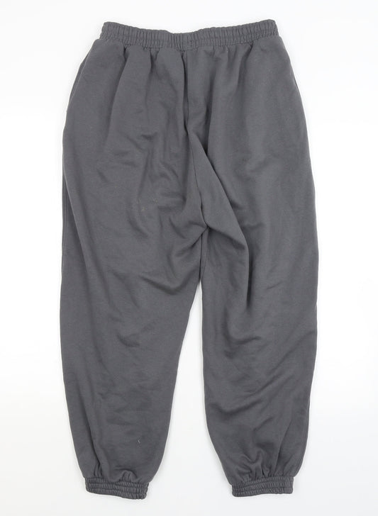 H&M Womens Grey   Sweatpants Trousers Size S L25 in