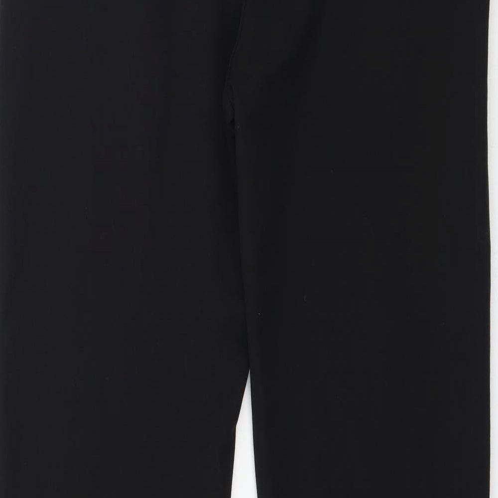 Reverse Womens Black   Trousers  Size 8 L30 in - Work Office