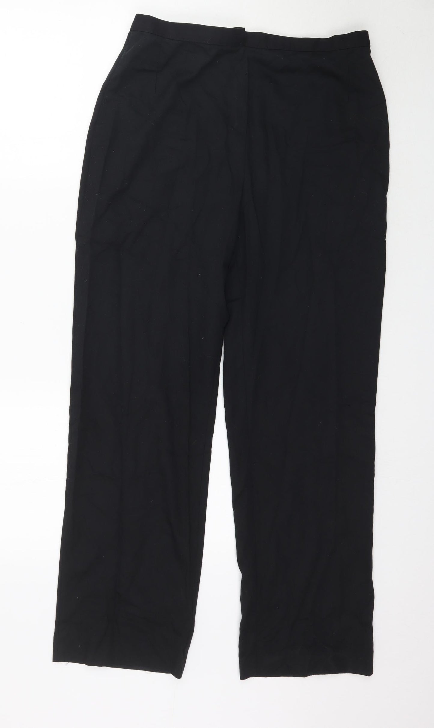Preworn Womens Black   Trousers  Size M L29 in