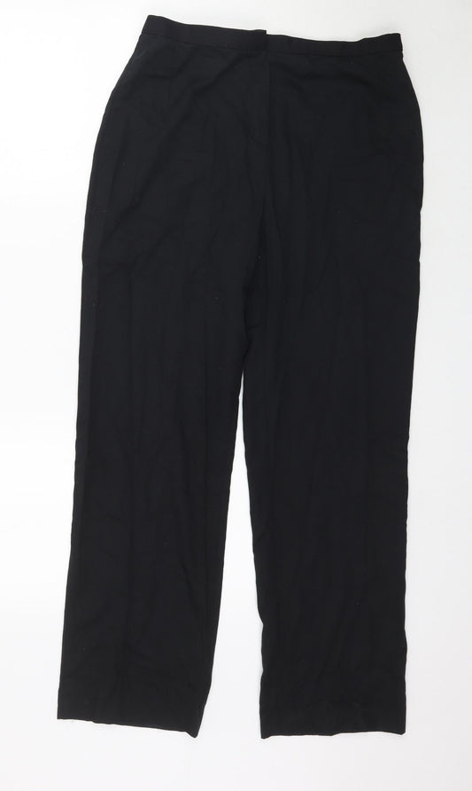 Preworn Womens Black   Trousers  Size M L29 in