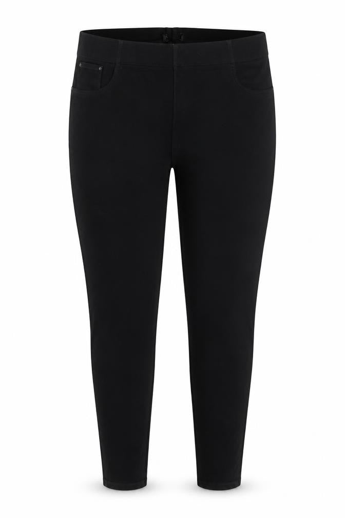 Preworn Womens Black  Denim Jegging Jeans Size XL L28 in