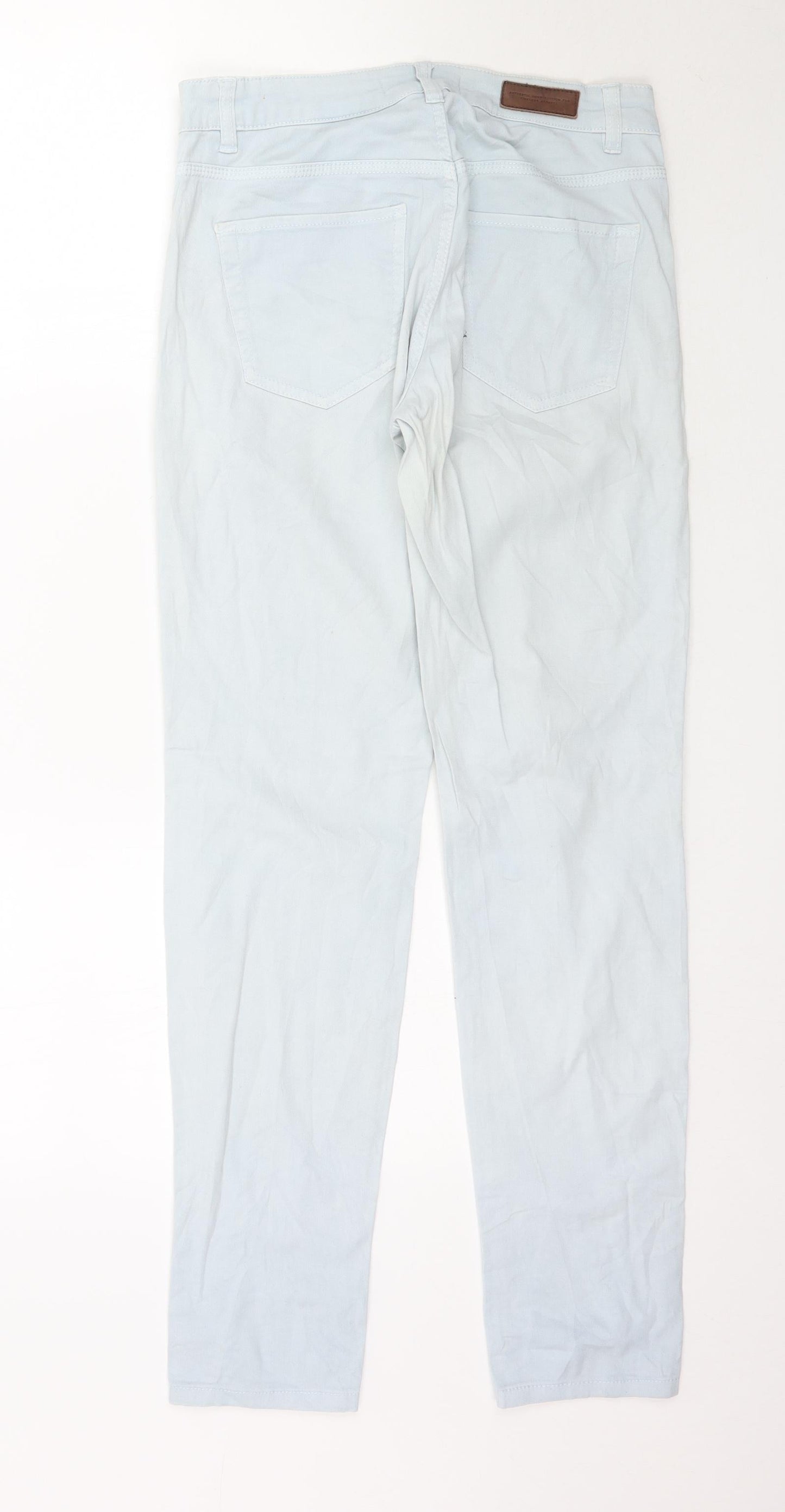 H&M Womens Blue  Denim Skinny Jeans Size 8 L31 in