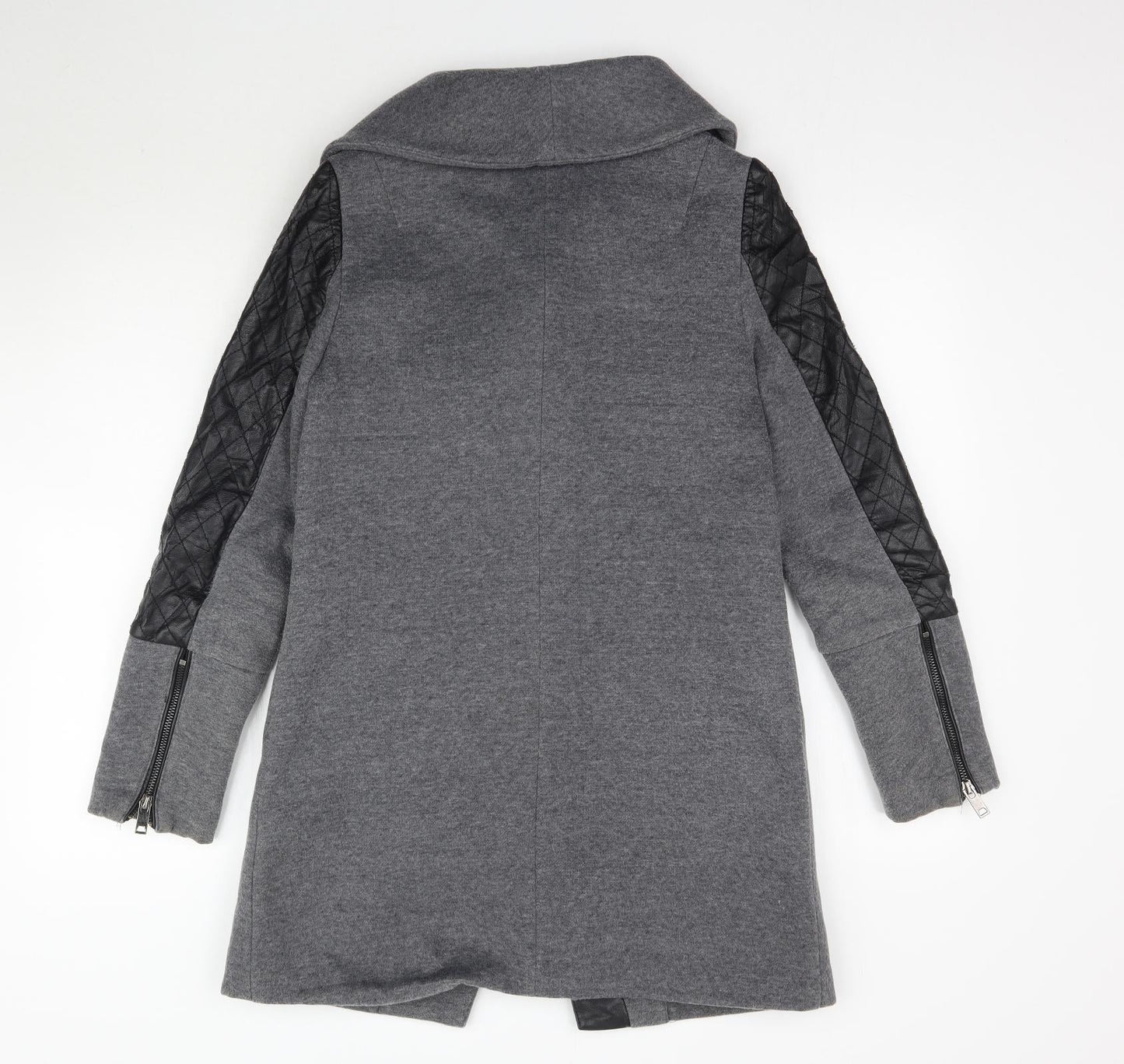 Osley Womens Grey   Overcoat Coat Size 10