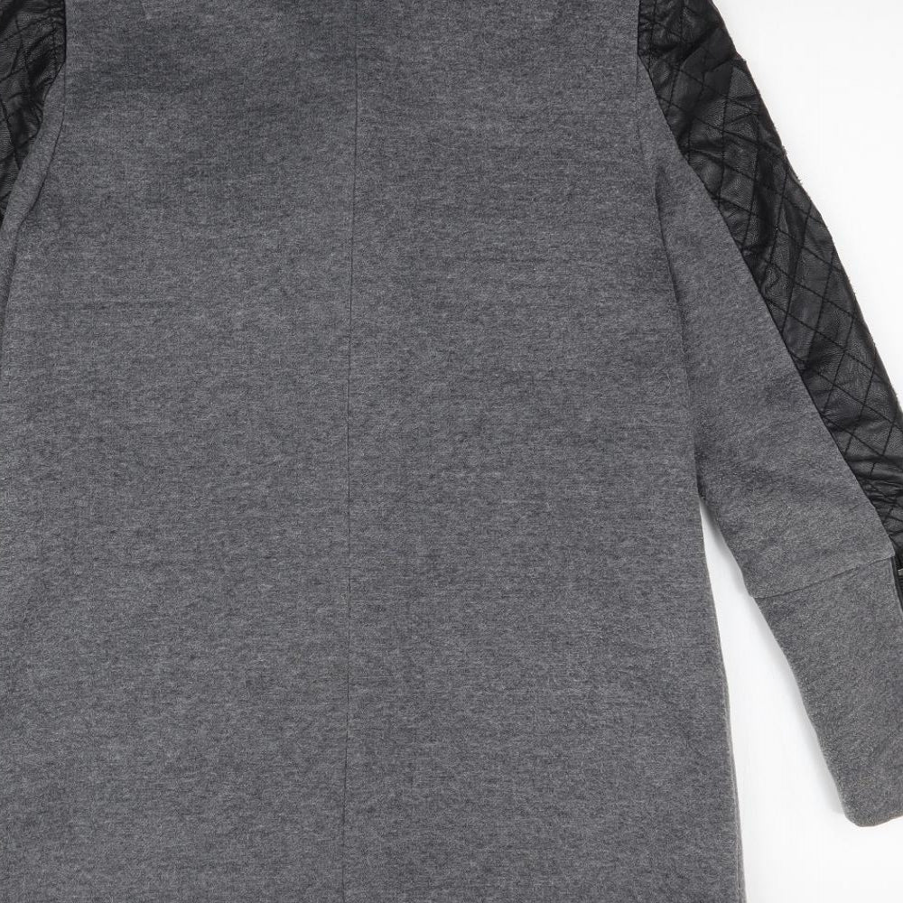 Osley Womens Grey   Overcoat Coat Size 10