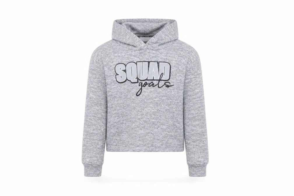 Very Girls Grey   Pullover Hoodie Size 9 Years  - squad goals