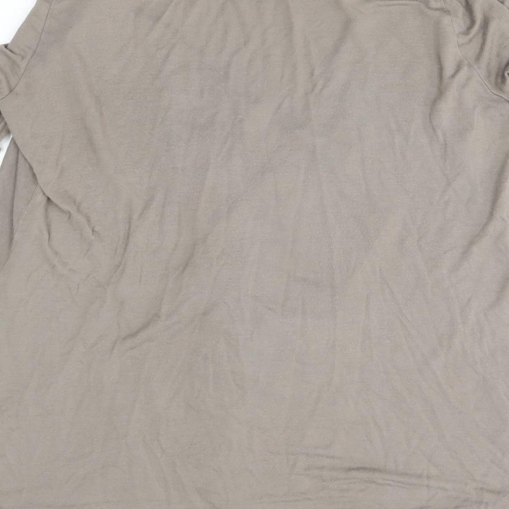 tg Womens Grey   Wrap Jumper Size 16