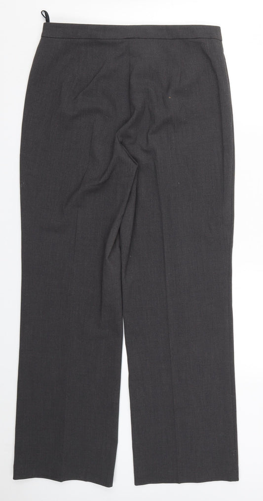 Marks and Spencer Womens Grey   Trousers  Size 12 L30 in