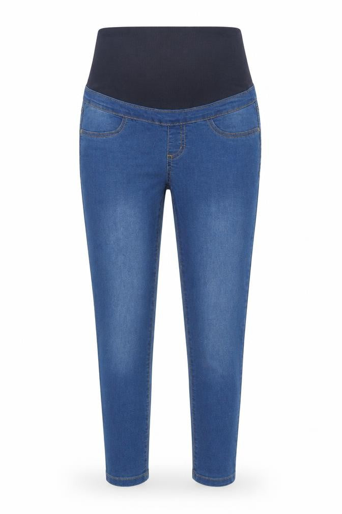 Boohoo Womens Blue  Denim Skinny Jeans Size 8 L28 in