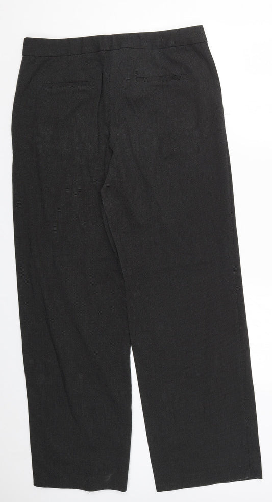 NEXT Womens Black   Trousers  Size 12 L31 in