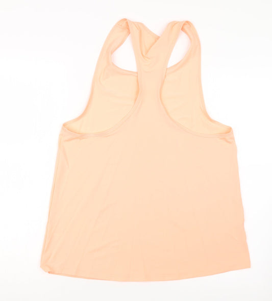 Preworn Womens Orange   Basic Tank Size 14