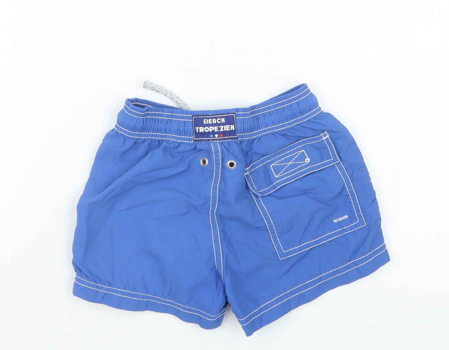 Preworn Boys Blue   Cargo Shorts Size 4 Years - Swim Shorts