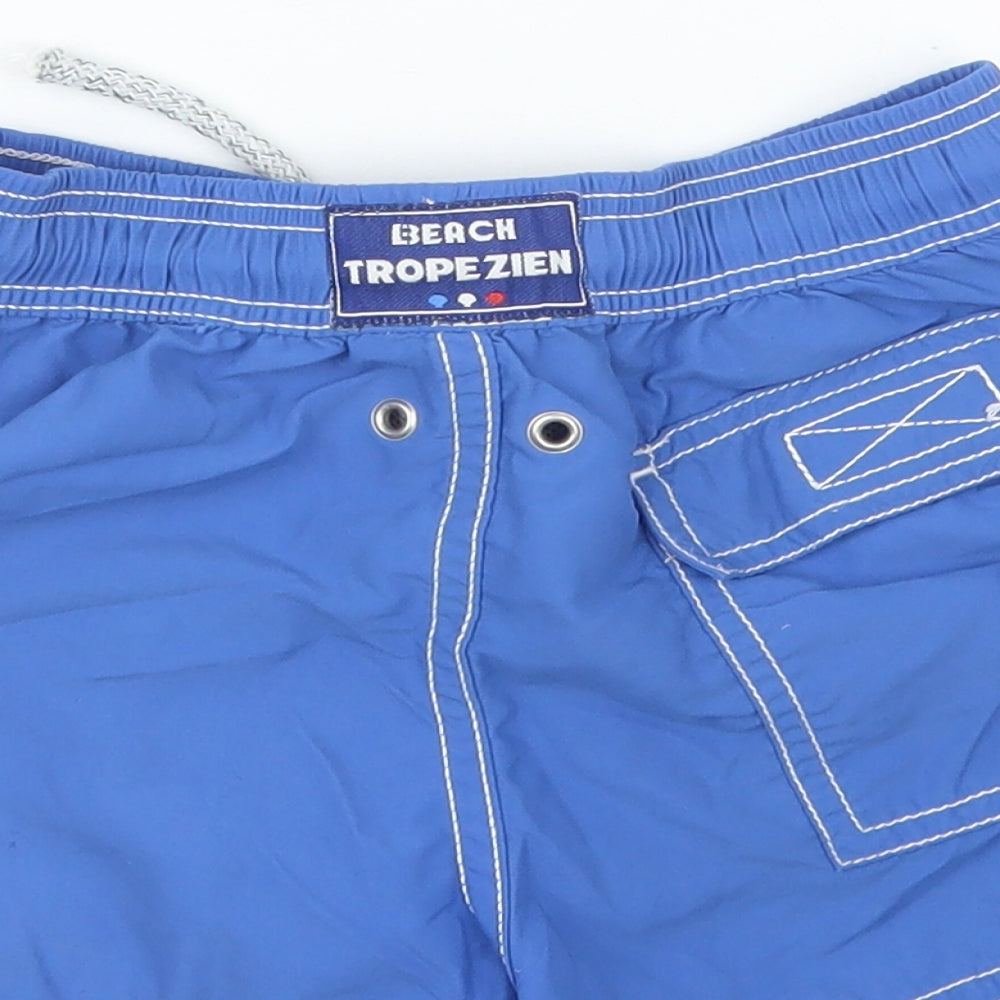 Preworn Boys Blue   Cargo Shorts Size 4 Years - Swim Shorts