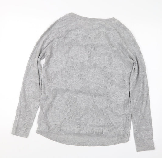 NEXT Womens Grey  Knit  Jumper Size 8